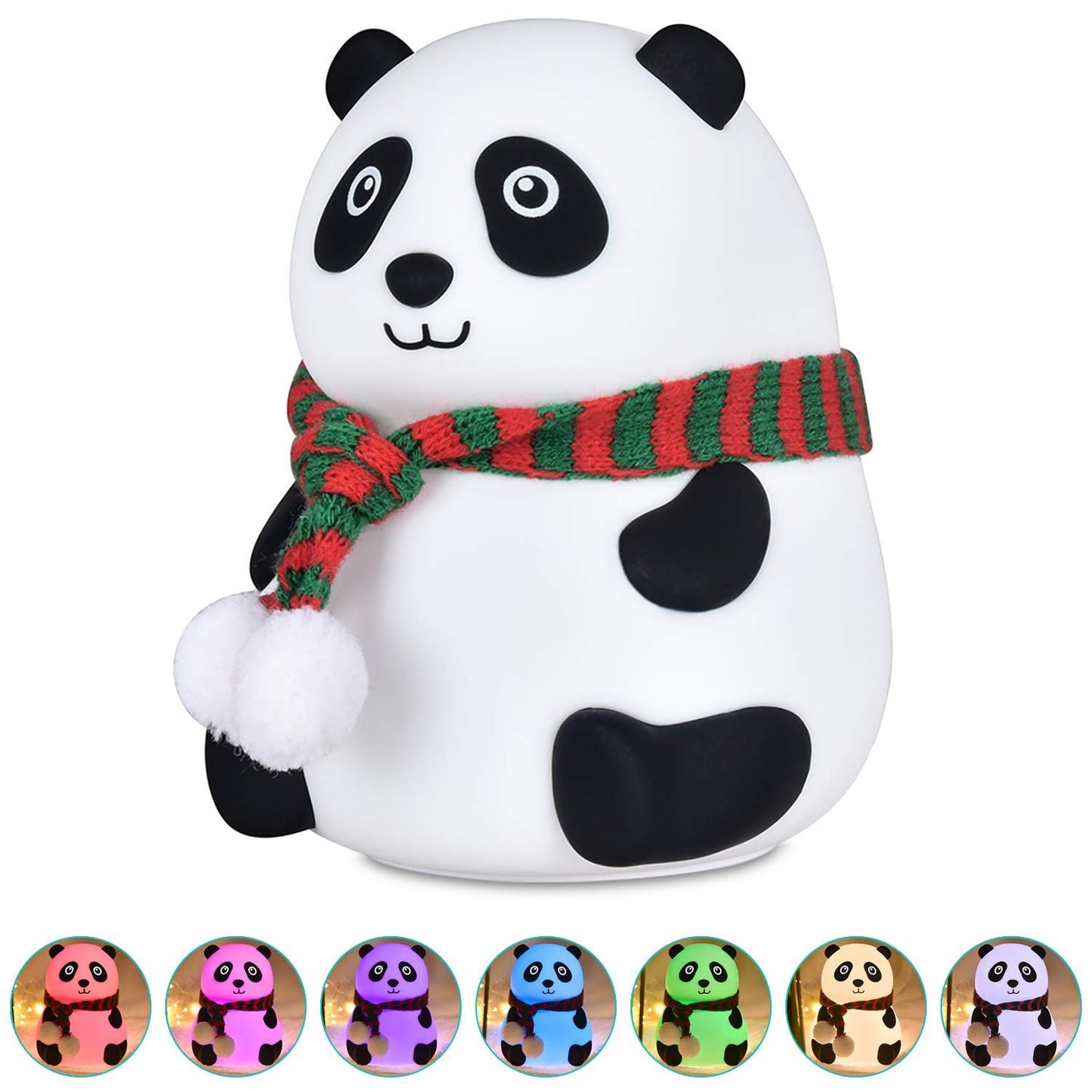 Cute Panda Silicon Night Lamp