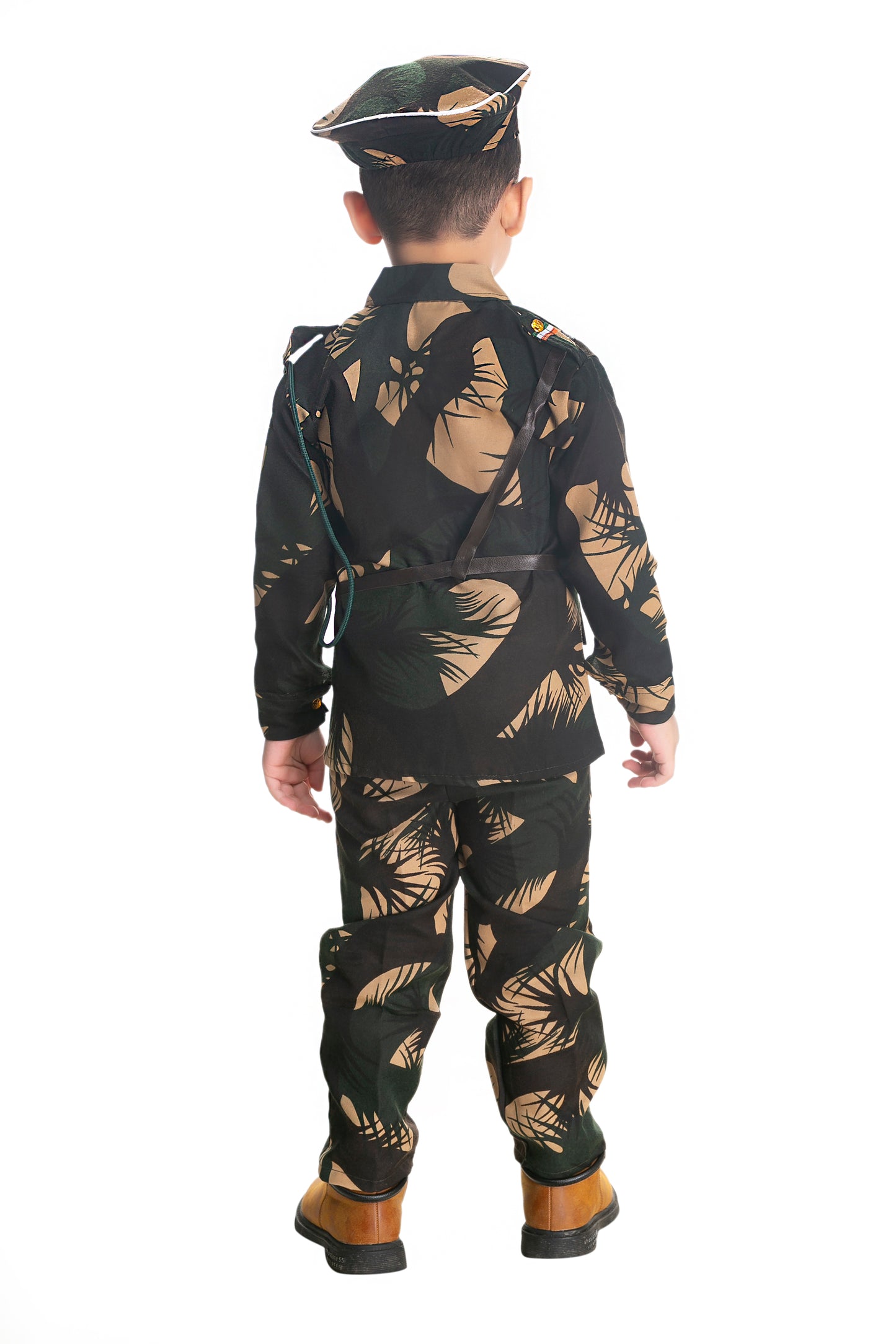 Kids Boys Costume Army Military Dress