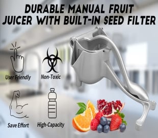 Aluminium Juice Maker Manual Fruit Juicer Machine Hand Juicer For Fruits Heavy Duty