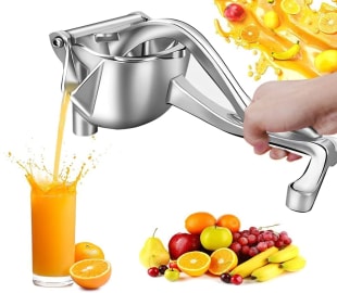 Aluminium Juice Maker Manual Fruit Juicer Machine Hand Juicer For Fruits Heavy Duty